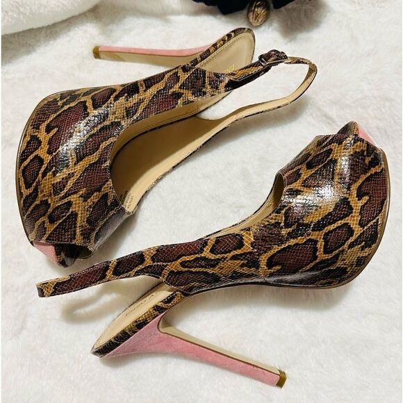 Enzo Angiolini Women's Bronze Snake/
Skin Print Women Pumps Heels
8M New💋 - Picture 1 of 17